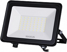 Прожектор светодиодный Maxus 50 Вт черный 1-MFL-04-5050 