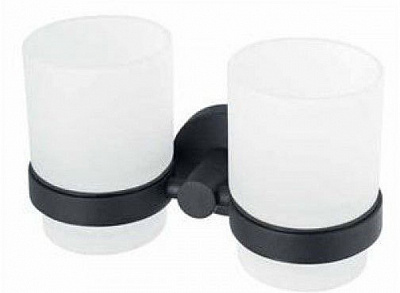 Стакан для зубних щіток Haceka Kosmos Black