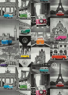 Обои виниловые на флизелиновой основе Erismann Mix collection 42509-10 0,53x10,05 м 