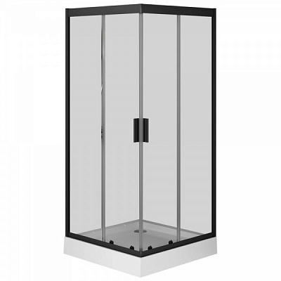 Душевое ограждение AM.PM Gem Square Slide 90x90см W90UG-403-090BT