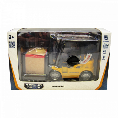 Автомодель TechnoDrive 1:32 Погрузчик (свет, звук) 510224.270