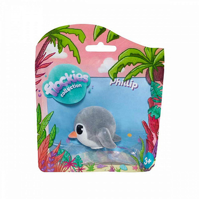 Фигурка коллекционная Flockies Пингвин Филипп FLO0410