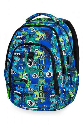 Рюкзак школьный CoolPack Strike Usb Eyes Blue B18034
