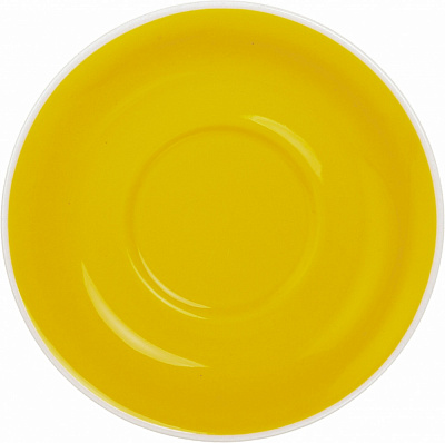 Блюдце Origami Horeca Barista 14,5 см жовте