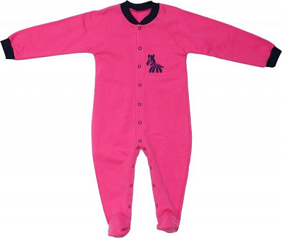 Комбинезон Фламинго ясельный р.74-44 малиновый 476-331 