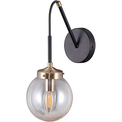 Бра Victoria Lighting Caprice/AP1 1x5 Вт E14 бронза/черный 