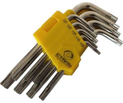 Набір ключів шестигранних З отвором TORX Нм 48104