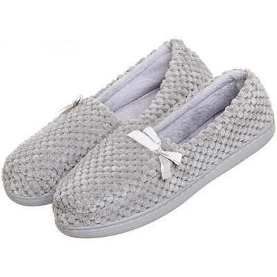 Капці домашні La Nuit Home Велюр р. 36/37 сірий