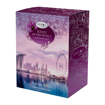 Набор подарочный для женщин Marigold natural Гель для душа и лосьон для тела Сингапур