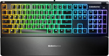 Клавиатура SteelSeries Apex 3 (SS64805) black 