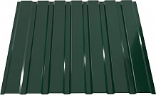 Профнастил глянцевий PSM ПР-15А 1155x1500 мм RAL 6005 зелений