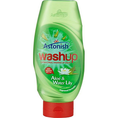 Средство для мытья посуды Astonish Алоэ и Лилия 600 мл
