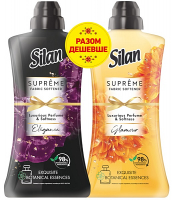 Кондиционер-ополаскиватель Silan Elegance+Glamour 1,012 л