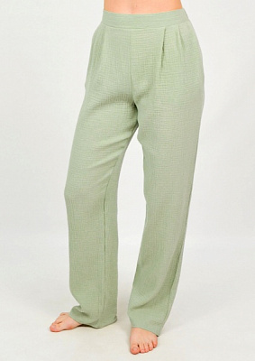 Брюки Roksana Muslin №1528 р. 44 зеленый