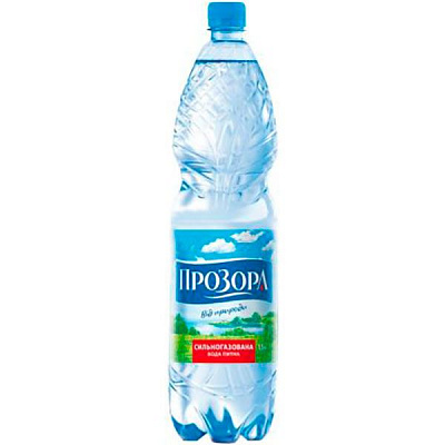 Вода минеральная Прозора сильногазированная 1,5 л (4820029430963/4820029430635)  