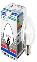 Лампа накаливания Techlamp B35 60 Вт E14 230 В прозрачная 