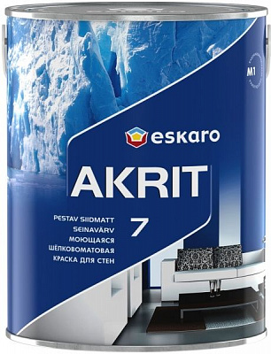 Фарба Eskaro Akrit 7 білий 2,85л 3,68кг