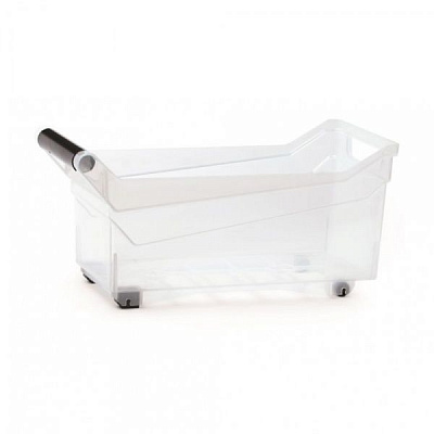 Ящик для зберігання PRP з ручкою на колесах 380х177х180 мм