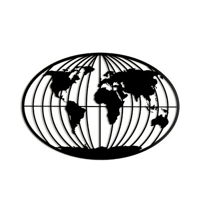 Панно Земля PN217 46x68 см 