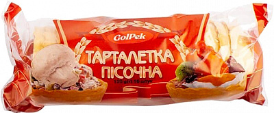 Тарталетка Golpek пісочна 120 г