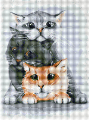 Алмазная мозаика Маленькие питомцы Ideyka