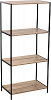 Этажерка Центр Меблів Конго 1105х500х300 мм натуральный/черный