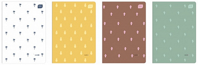 Зошит А5 60 л. клітинка євро-формат Soft Touch InterDRUK