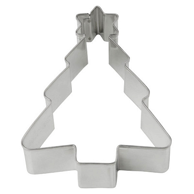 Форма для вирізання печива Zenker Ялинка з зіркою 8,5х6х2 см 7806