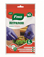 Перчатки нитриловые Fino синие стандартные р.L 5 пар/уп.