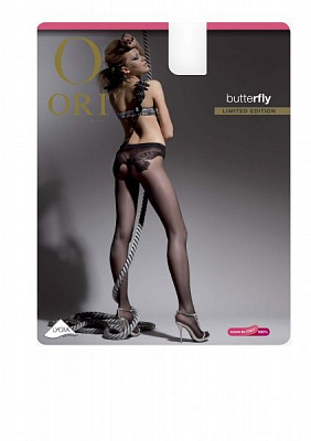 Колготки жіночі ORI Butterfly р. 3 20 den nero 1 пар