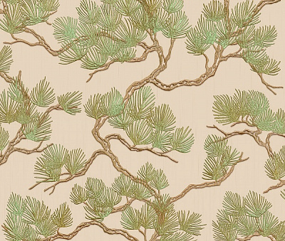 Шпалери вінілові на флізеліновій основі DID 4seasons RST1602-4 1,06x10,05 м