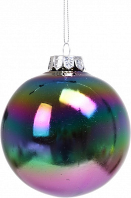 Елочная игрушка в форме шара CAA115220 12 см 