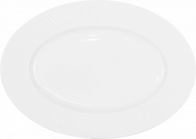 Блюдо овальне Ray Rim 26x18 см Fiora