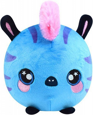 Мягкая игрушка Squeezamals ароматная Зебра Брайан 9 см SQS00867B