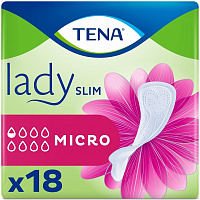 Прокладки урологические Tena Slim Micro 18 шт.