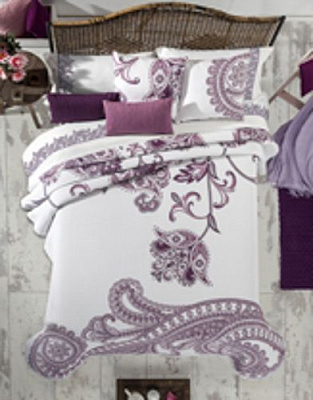 Покрывало Cloe 235x270 см Manterol белый 