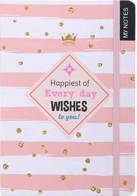 Книга для нотаток Wishes to you А5 80 аркушів