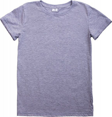 Футболка для хлопчика Luna Kids р.128 сірий меланж