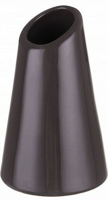 Ваза керамическая Eterna серая платина 4,5х4,5х13 см 105-13 