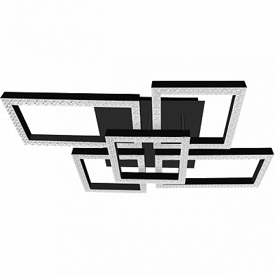 Люстра стельова NEW ARTIER Christy-S BK 88 Вт чорний