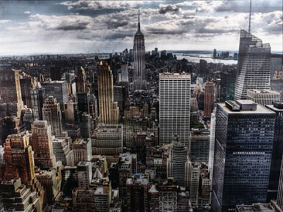 Картина S Мангеттен 113x85 см Styler ST 454