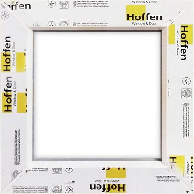 Вікно глухе Hoffen 58 500x500 мм без відкривання