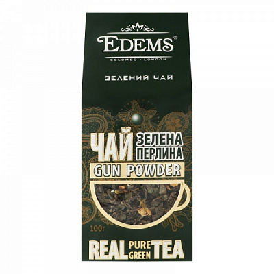 Чай зеленый Edems зеленая жемчужина 100 г 