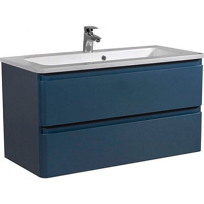 Тумба консольная Аква Родос Акцент 100 с умывальником Альфа АР0002163 