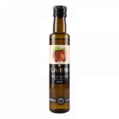 Масло фундучное Flarino холодного отжима нерафинированное 250 мл 