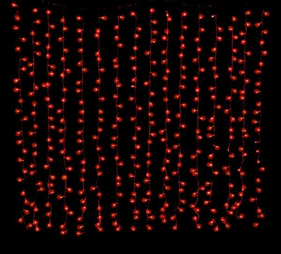 Декоративная гирлянда Джаз Лайт LDCL368-R-E встроенный светодиод (LED) 368 ламп 1,5 м