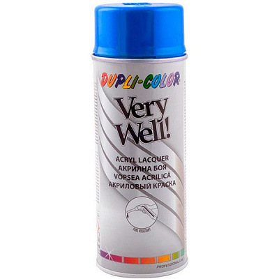 Эмаль аэрозольная Dupli-Color Very Well RAL 5005 сигнально-синий глянец 400 мл