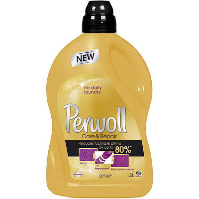 Гель для стирки Perwoll Уход и восстановление 3 л