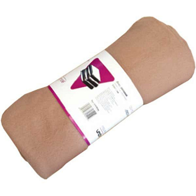 Плед флисовый Underprice песочный 130x170 см