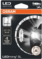 Автолампа ксенонова Osram LEDriving SL C10W 1 Вт шт.(OS 6438 DWP-01B)